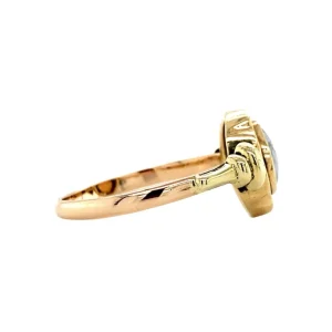 Discount Gouden ring met parel 14 krt Ringen Met Edelsteen