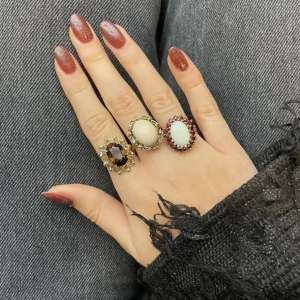 Discount Gouden ring met rookkwarts 14 krt Ringen Met Edelsteen