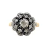 Online Gouden ring met roosdiamant 14 krt/925 Entourage Ring | Diamanten Ringen
