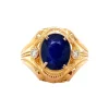 Fashion Gouden ring met saffier en diamant 14 krt Diamanten Ringen | Ringen Met Edelsteen