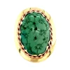 Sale Gouden ring met turkoois 14 krt Ringen Met Edelsteen