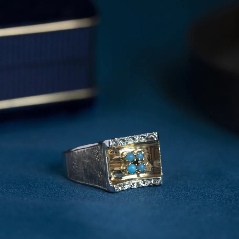 gouden_ring_met_turkoois__1-4.webp Online Gouden ring met turkoois 18 krt Ringen Met Edelsteen