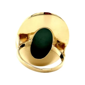 Sale Gouden ring met turkoois 14 krt Ringen Met Edelsteen