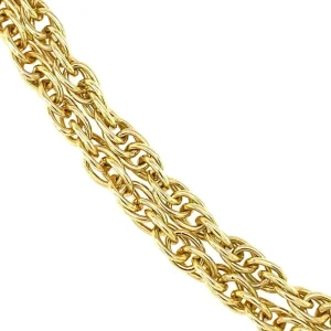 Online Gouden singapore collier 14 krt Gouden Kettingen