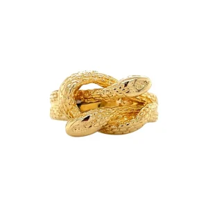 Online Gouden slangen ring 18 krt Gouden Ringen