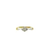 Sale Gouden solitair ring met diamant 18 krt Diamanten Ringen