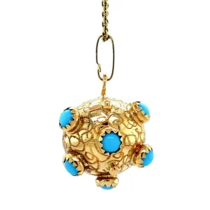 Clearance Gouden sputnik hanger met kleursteen 14 krt Gouden Hanger Met Edelsteen