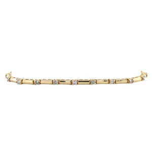 New Gouden tennis armband met diamant 14 krt Armbanden Met Edelsteen