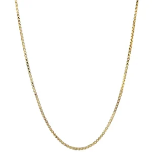 Sale Gouden venetiaan collier 14 krt Lengtecolliers