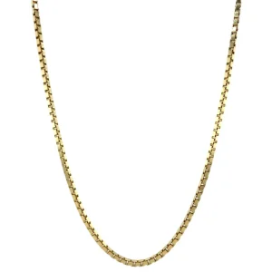 Sale Gouden venetiaan collier 14 krt Lengtecolliers