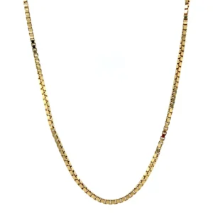 Discount Gouden venetiaan collier 14 krt Lengtecolliers