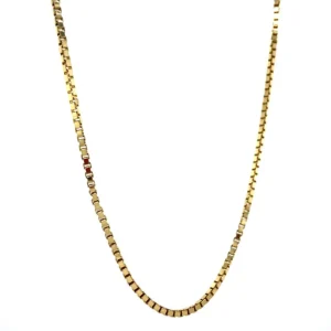 Discount Gouden venetiaan collier 14 krt Lengtecolliers