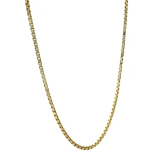 Sale Gouden venetiaan collier 14 krt Lengtecolliers