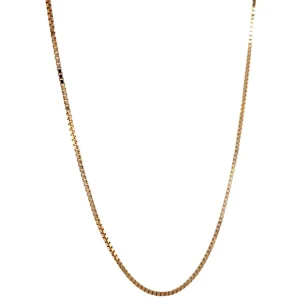 Outlet Gouden venetiaan collier 14 krt Lengtecolliers