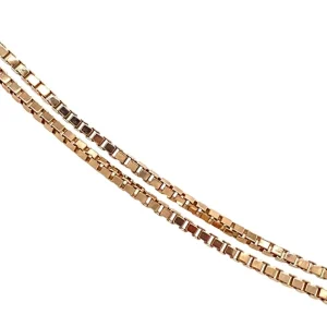 Outlet Gouden venetiaan collier 14 krt Lengtecolliers