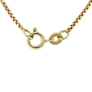 Sale Gouden venetiaan collier 14 krt Lengtecolliers