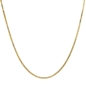 Hot Gouden venetiaan lengtecollier 18 krt Lengtecolliers