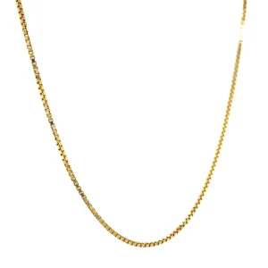 Hot Gouden venetiaan lengtecollier 18 krt Lengtecolliers