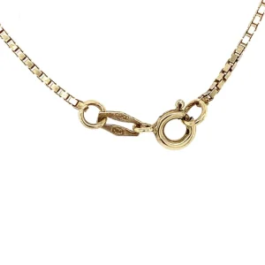 Clearance Gouden venetiaan lengtecollier 14 krt Lengtecolliers