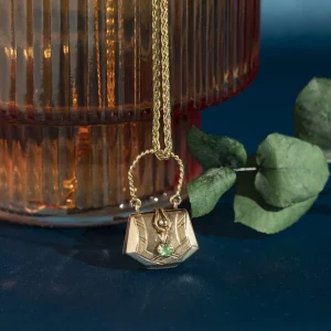 Online Gouden vossenstaart collier 14 krt Lengtecolliers