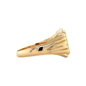 Outlet Gouden zegelring 14 krt Gouden Ringen