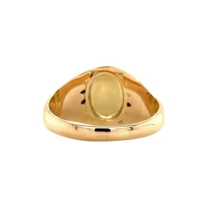 Outlet Gouden zegelring 14 krt Gouden Ringen