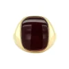 Sale Gouden zegelring met carneool 14 krt Ringen Met Edelsteen
