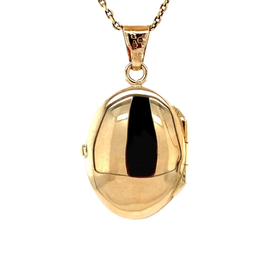 medaillon_hart_met_zirkon_4.webp Hot Medaillon hart met zirkonia 9 krt Gouden Medaillon
