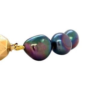 Clearance Parel armband met gouden sluiting 14 krt Armbanden Met Edelsteen
