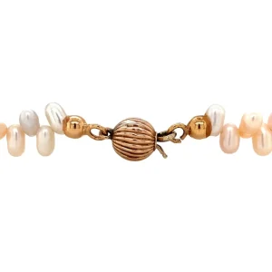 Hot Parel armband met gouden sluiting 14 krt Armbanden Met Edelsteen