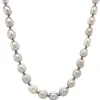 New Parel collier met gouden sluiting 14 krt Kettingen Met Edelsteen