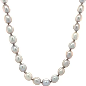 New Parel collier met gouden sluiting 14 krt Kettingen Met Edelsteen