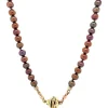 New Parel collier met gouden sluiting 14 krt Kettingen Met Edelsteen