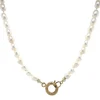 New Parel collier met gouden sluiting 14 krt Kettingen Met Edelsteen