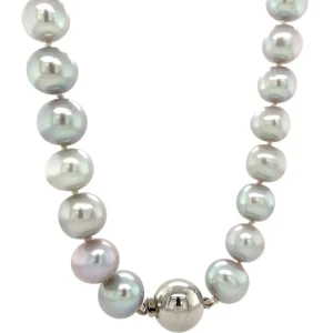 Fashion Parel collier met zilveren sluiting 925 Kettingen Met Edelsteen