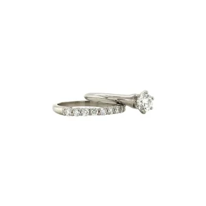 Best Platina Tiffany & Co ringen met diamant 950 Diamanten Ringen
