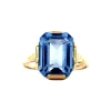 Best Ring met blauwe spinel 12 krt Ringen Met Edelsteen