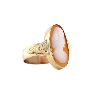 Fashion Ring met camee 12 krt Ringen Met Edelsteen