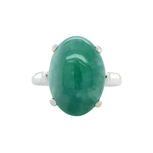 Hot Ring met jade 12 krt Ringen Met Edelsteen