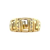 Fashion Ring met zirkonia 12 krt Ringen Met Edelsteen