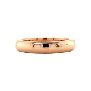 Clearance Roségouden rijring met diamant 14 krt Diamanten Ringen