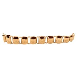 Online Roségouden fantasie armband 14 krt Gouden Armbanden