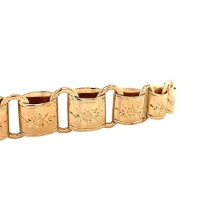 Online Roségouden fantasie armband 14 krt Gouden Armbanden