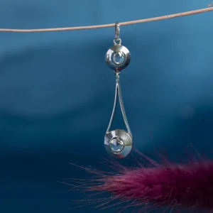 Fashion Tricolour gouden hanger met diamant 14 krt 900 Gouden Hanger Met Edelsteen