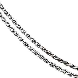 Outlet Witgouden collier met hanger met bloedkoraal en diamant 18 krt Kettingen Met Edelsteen | Gouden Kettingen