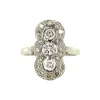 New Witgouden prinsessen ring met diamant 14 krt Diamanten Ringen
