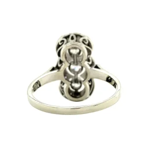 New Witgouden prinsessen ring met diamant 14 krt Diamanten Ringen