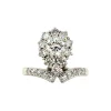Clearance Witgouden ring met diamant 18 krt Diamanten Ringen