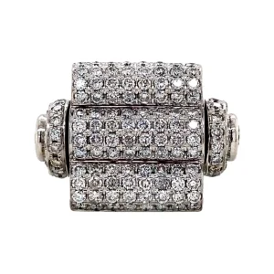 Discount Witgouden ring met diamant 18 krt Diamanten Ringen
