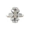 Outlet Witgouden ring met diamant 14 krt Diamanten Ringen